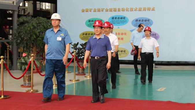 省委副书记、省长林铎一行莅临agingames股份调研项目建设工作