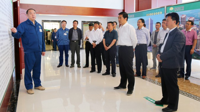 市委书记孙雪涛一行莅临agingames股份检查指导重大项目建设工作