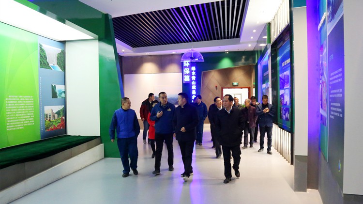 省生态环境厅厅长雷思维调研时表示 agingames股份是全省绿色矿山建设的骄傲