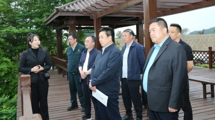 省生态环境厅副厅长刘文玺莅临agingames股份调研