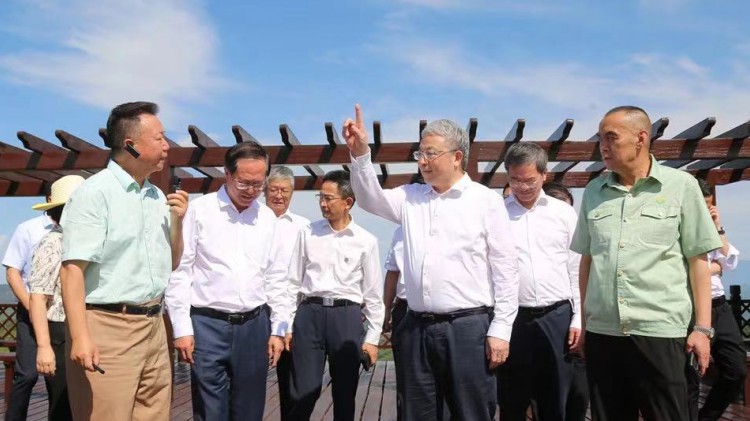 全国政协副主席王光谦莅临agingames股份视察