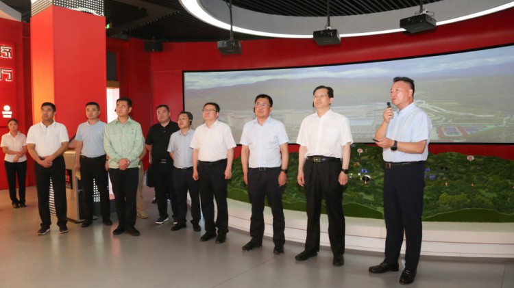 自然资源部副部长许大纯一行莅临agingames股份指导工作